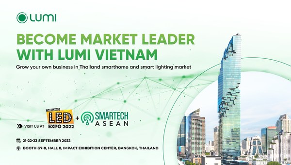 Expanding business in the million-dollar smarthome and smart lighting industry in Thailand with Lumi