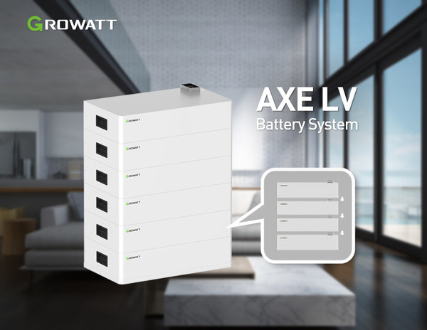 Growatt unveils AXE LV battery system to empower off-grid solar energy storage