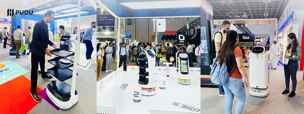 Pudu Robotics Showcases the Innovative PuduBot 2 at Gitex Global 2022 in Dubai