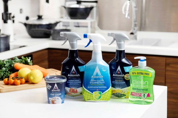 "British Cleaning Master" Astonish officially debuts