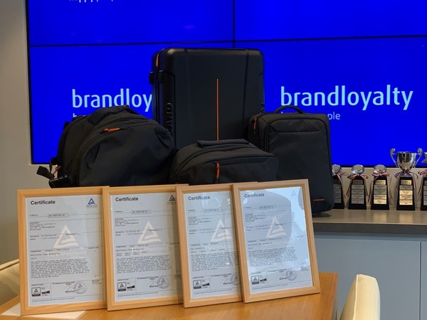 BrandLoyalty Wins Green Product Mark Certification from TUV Rheinland Group with Tucano Luggage