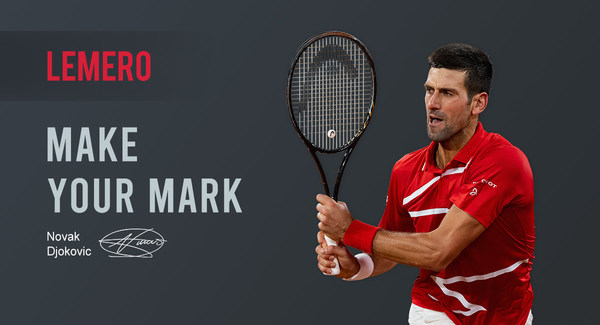 The Printer Cartridge Brand - LEMERO Announces Novak Djokovic as Brand Ambassador