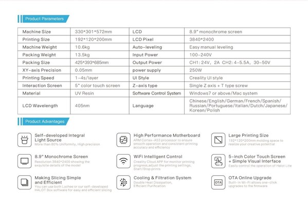 Creality Reveals Newest Addition to HALOT LCD 3D Printer Series