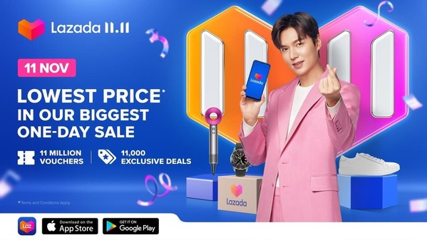 More than 350,000 brands and sellers to join Lazada's 11.11 Shopping Festival