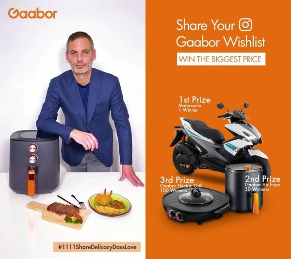 Mr. Gabor Lorenz, the founder of Gaabor: Sharing smart life in a youthful manner