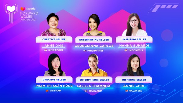 Inaugural Lazada Forward Women Awards Celebrates Outstanding Women Sellers Forging New Paths Through E-Commerce