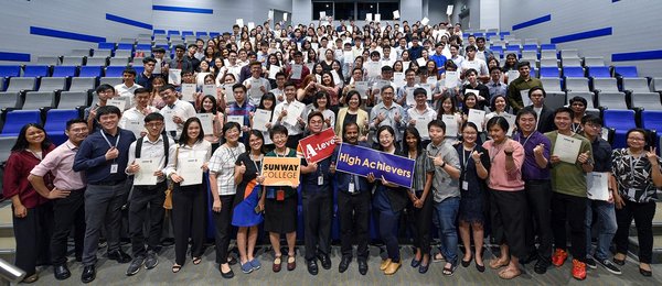 Sunway College A-Level Students Achieve Top Scores