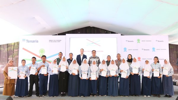 Tenaris Provides Over Rp 474 Million to Outstanding Students Through Merit Awards Program in Cilegon