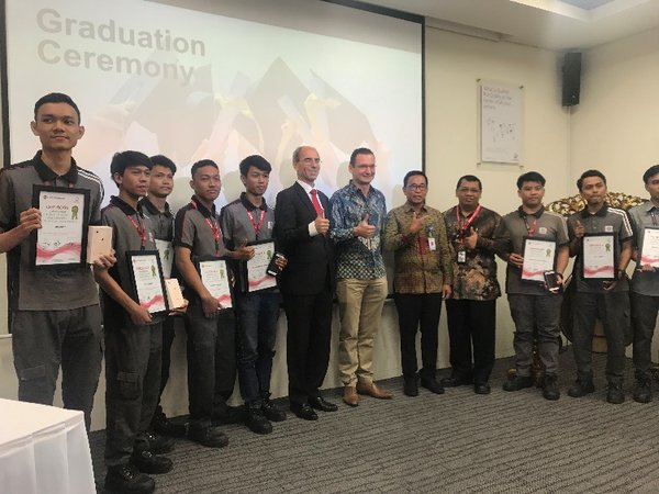 Schindler embraced its Apprenticeship in Indonesia