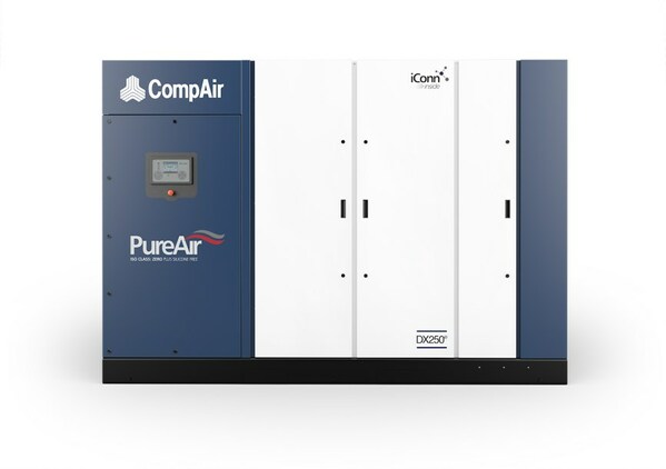 CompAir Launch the New DX Series of Oil-free Screw Compressors Offering Lowest Cost of Ownership and Up to 7% Energy Reduction