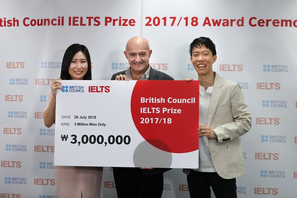 British Council in Korea Announces 2018 IELTS Prize Winners