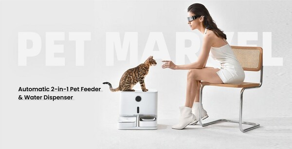 Pet Marvel Launches Innovative Automatic 2-in-1 Pet Feeder and Water Dispenser on Kickstarter