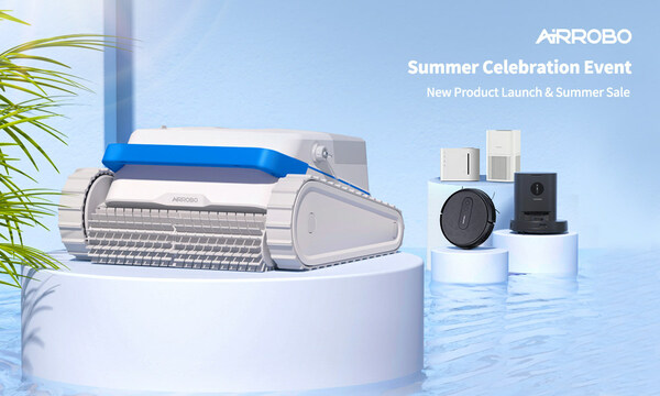 Kick off Summer With the Newly Released Cordless Robotic Pool Cleaner PC100 and Others From AIRROBO