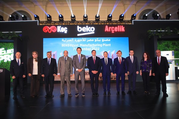 Beko Lays Foundation Stone for new $100mn Home Appliance Plant in Egypt