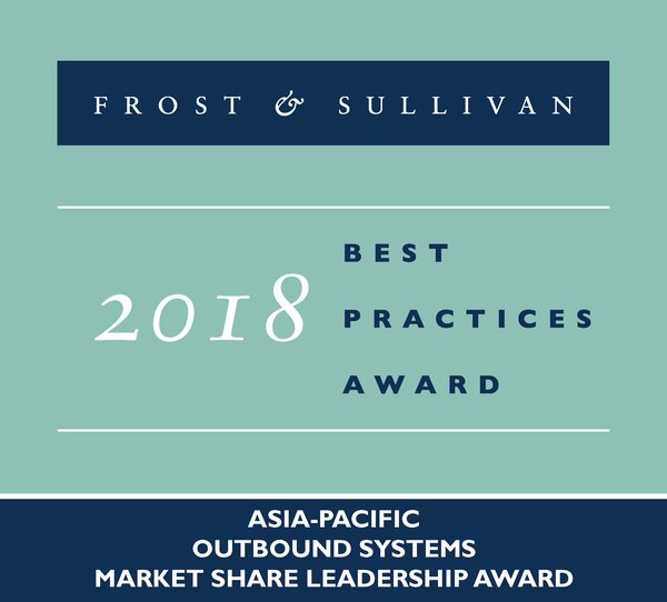 Aspect Software receives two significant leadership awards at the 2018 Frost and Sullivan Asia-Pacific Best Practices Awards