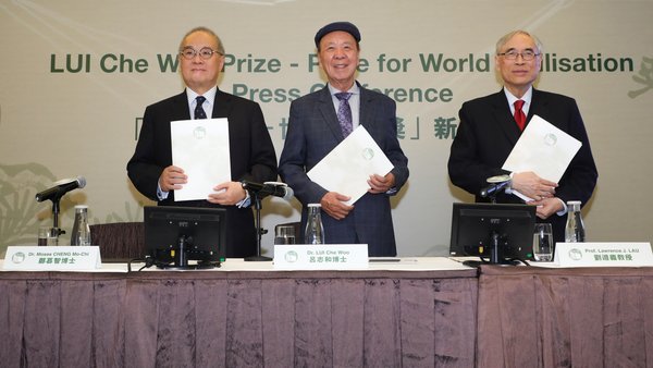 LUI Che Woo Prize Announces 2018 Laureates