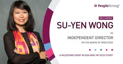 Su-Yen Wong Joins PeopleStrong Board