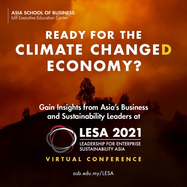 Asia School of Business: Are you ready for the Climate Change(D) Economy?