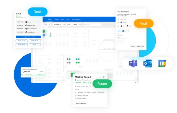 Yeastar Adds Desk Booking and Visitor Management Systems to Its All-in-one Workplace Management Solution