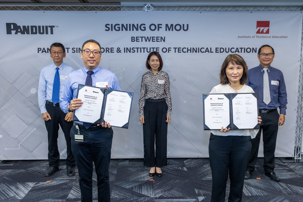 Panduit Singapore Partners with Institute of Technical Education to Sharpen Vocational Skills of Youths