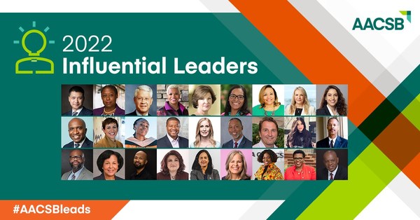 AACSB Announces 2022 Class of Influential Leaders