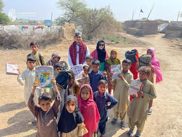 Shrewsbury student raises funds and brings clean water to village in Pakistan devastated by floods