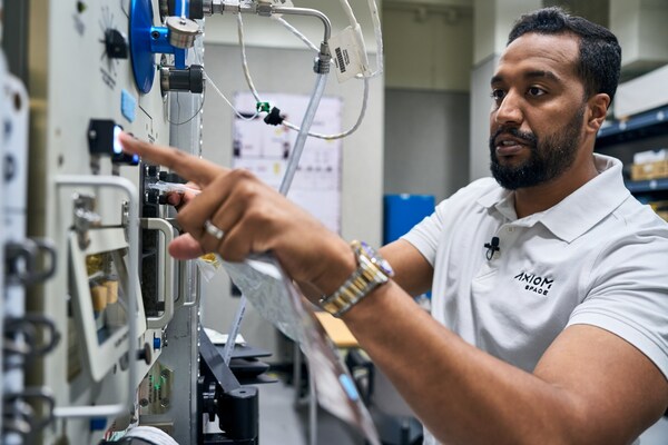 Saudi astronauts finish the nine months training program for the space mission to the International Space Station