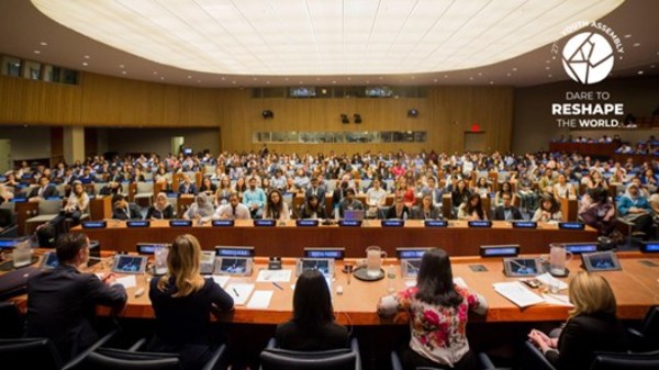 The Youth Assembly is Back: Hundreds of Young Leaders Gather in NYC for the First Time since 2020