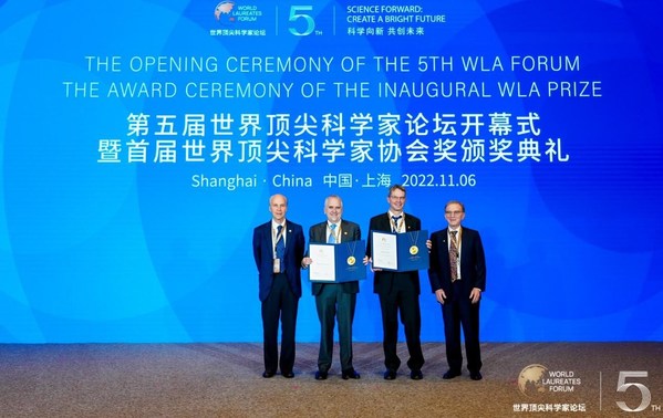 5th World Laureates Forum opens with the inaugural WLA Prize award ceremony