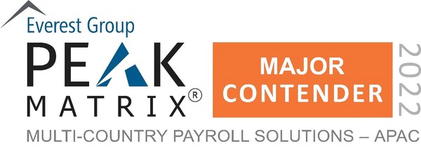 BIPO Recognised as a Major Contender in Everest Group's Multi-country Payroll (MCP) Solutions PEAK Matrix® Assessment 2022