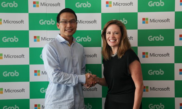 Grab forges strategic cloud partnership with Microsoft to drive innovation and adoption of digital services across Southeast Asia