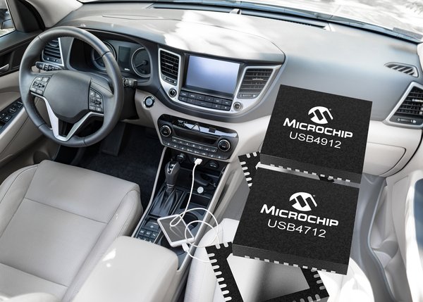 Single-Port USB Smart Hub ICs Optimize System Costs for Automotive Manufacturers