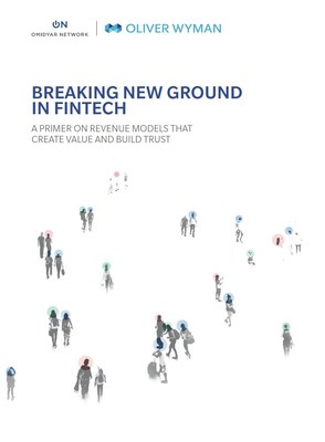 Report Maps FinTech Revenue Models That Are Getting Traction With US Consumers