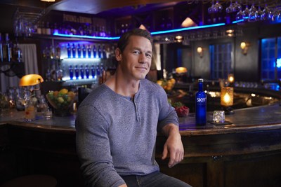 SKYY(R) Vodka Partners With John Cena To Continue Its "Proudly American" Campaign