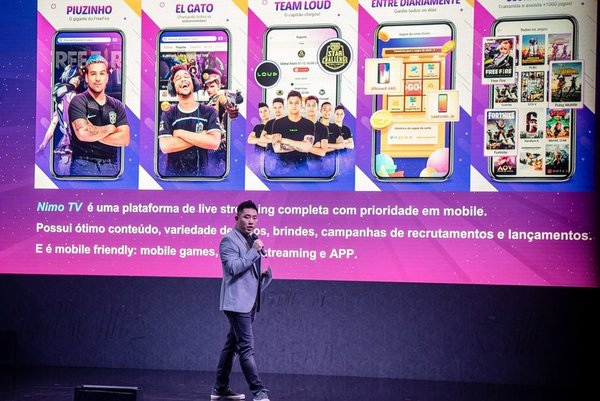 HUYA-Backed Nimo TV Arrives in Brazil to Build the Country's Leading Mobile Game Live Streaming Platform