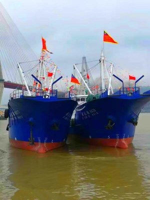 Pingtan Marine Enterprise Announces Second Batch of 3 New Fishing Vessels Sailing to Sea