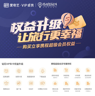 iQIYI and Ctrip Expand Strategic Cooperation in Shared Membership