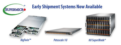 Supermicro Offers Early Shipment Program for Server and Storage Systems with Next-Generation Intel(R) Xeon(R) Scalable Processors and Intel(R) Optane(TM) DC Persistent Memory