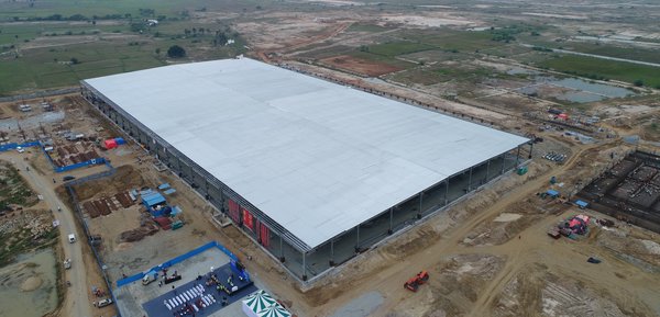 TCL CSOT Accelerates Implementation of Global Strategy with Holding of the Roof-sealing Ceremony for Phase 1 of the India Module Project