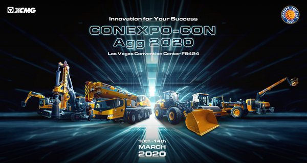 XCMG Brings its Largest Exhibition to CONEXPO-CON/AGG 2020