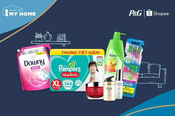 P&G and Shopee inspires home shopping with 'Show Me My Home' experiential microsite in Southeast Asia