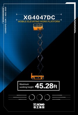 XCMG Debuts Four Mobile Elevating Work Platforms at CONEXPO-CON/AGG 2020