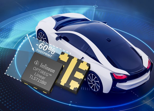 Miniature power supply: Infineon starts first flip-chip production specifically designed for automotive applications