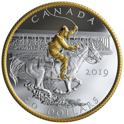 Royal Canadian Mint issues new silver coin marking the 100th anniversary of Calgary's Victory Stampede