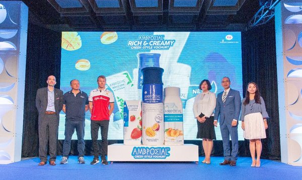 Yili's Greek Style Yoghurt AMBROSIAL is Officially Launched in Southeast Asia Market, Further Expanding Its Dairy Silk Road