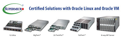 Supermicro Expands Oracle Relationship with Best in Class Server Solutions