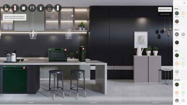 LG Introduces Designer Appliances at CES 2021