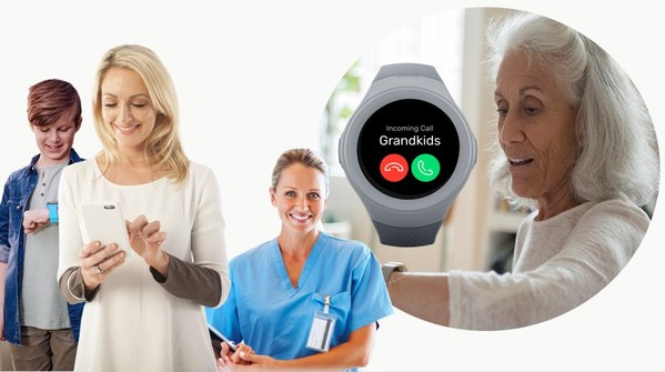 Australian Industry Leaders collaborate on stylish and technically advanced smartphone watch for older people