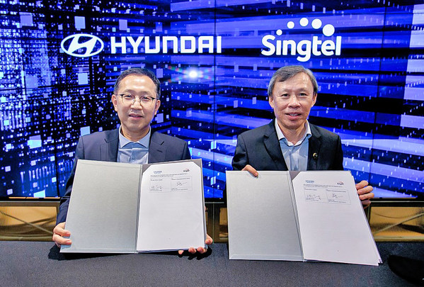 Hyundai Motor Company and Singtel collaborate to advance Singapore's smart mobility ecosystem and Industry 4.0 journey