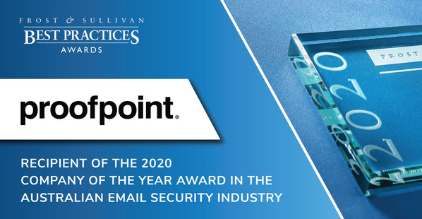 Proofpoint Commended by Frost & Sullivan for Leading the Australian Market with Pioneering Email Security Innovations